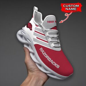 Arkansas Razorbacks NCAA Max Soul Shoes Sneakers For Men And Women