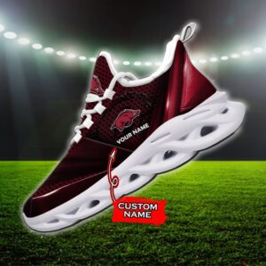 Arkansas Razorbacks NCAA Max Soul Shoes Sneakers For Men And Women