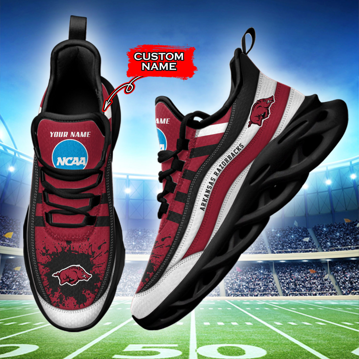 Arkansas-Razorbacks-NCAA-Max-Soul-Shoes-Sneakers-For-Men-And-Women-2
