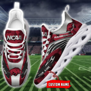 Arkansas Razorbacks NCAA Max Soul Shoes Sneakers For Men And Women