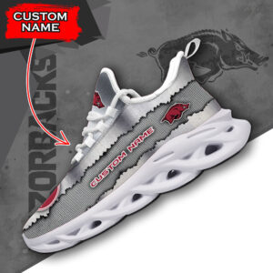 Arkansas Razorbacks NCAA Max Soul Shoes Sneakers For Men And Women