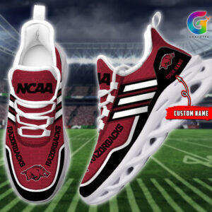 Arkansas Razorbacks NCAA Max Soul Shoes Sneakers For Men And Women