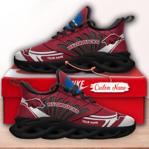 Arkansas Razorbacks NCAA Max Soul Shoes Sneakers For Men And Women
