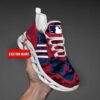 Atlanta Braves Max Soul Shoes Sneakers For Men And Women