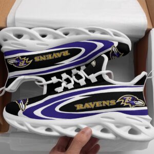 Baltimore Ravens Max Soul Shoes Sneakers For Men And Women