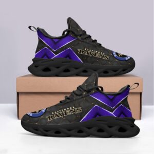 Baltimore Ravens Max Soul Shoes Sneakers For Men And Women