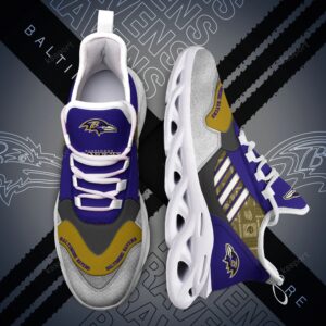 Baltimore Ravens Max Soul Shoes Sneakers For Men And Women