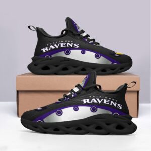 Baltimore Ravens Max Soul Shoes Sneakers For Men And Women