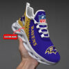 Baltimore Ravens NFL Max Soul Shoes Sneakers For Men And Women