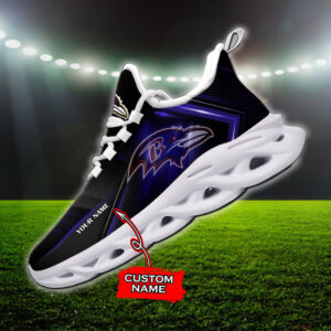 Baltimore Ravens NFL Max Soul Shoes Sneakers For Men And Women