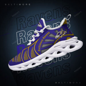 Baltimore Ravens NFL Max Soul Shoes Sneakers For Men And Women