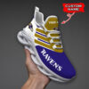 Baltimore Ravens NFL Max Soul Shoes Sneakers For Men And Women