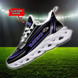 Baltimore Ravens NFL Max Soul Shoes Sneakers For Men And Women