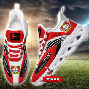 Bayer 04 Leverkusen Bundesliga Max Soul Shoes Sneakers For Men And Women