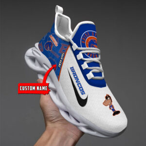 Boise State Broncos Max Soul Shoes Sneakers For Men And Women