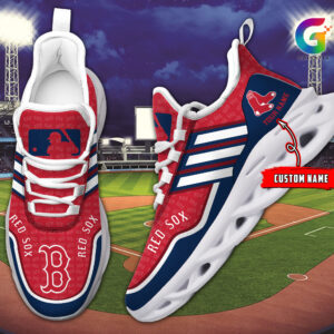 Boston Red Sox MLB Max Soul Shoes Sneakers For Men And Women