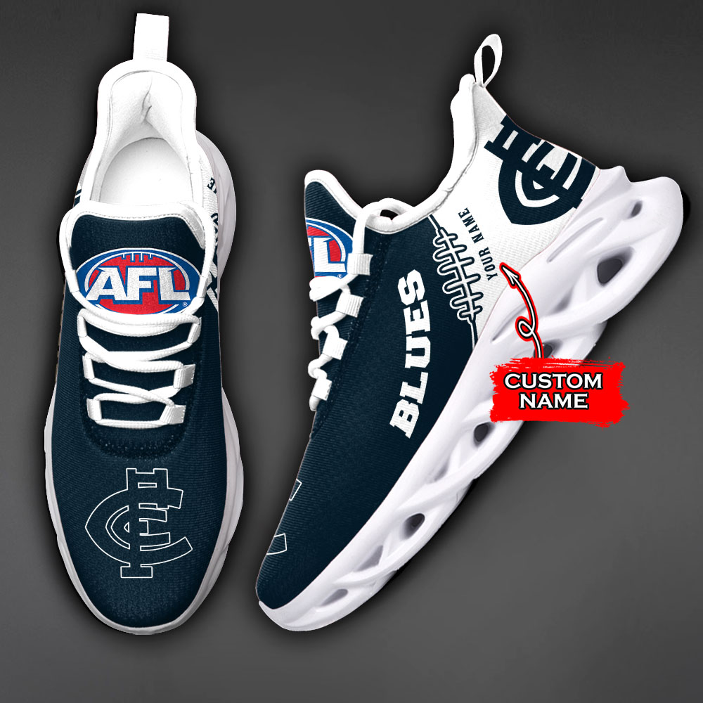 Carlton Blues AFL Max Soul Shoes Sneakers For Men And Women Carlton Blues AFL Max Soul Shoes Sneakers For Men And Women