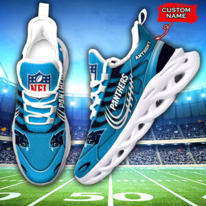 Carolina Panthers NFL Max Soul Shoes Sneakers For Men And Women