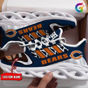 Chicago Bears Max Soul Shoes Sneakers For Men And Women