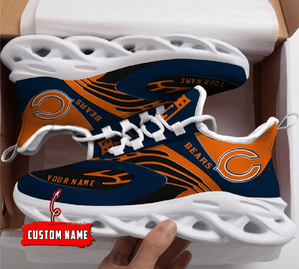 Chicago Bears Max Soul Shoes Sneakers For Men And Women Chicago Bears Max Soul Shoes Sneakers For Men And Women