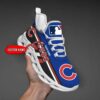 Chicago Cubs Max Soul Shoes Sneakers For Men And Women