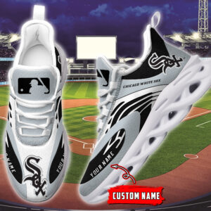 Chicago White Sox MLB Max Soul Shoes Sneakers For Men And Women