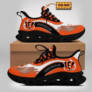 Cincinnati Bengals NFL Max Soul Shoes Sneakers For Men And Women