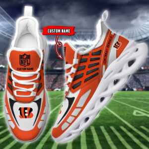 Cincinnati Bengals NFL Max Soul Shoes Sneakers For Men And Women