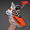 Cincinnati Bengals NFL Max Soul Shoes Sneakers For Men And Women