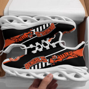 Cincinnati Bengals NFL Max Soul Shoes Sneakers For Men And Women