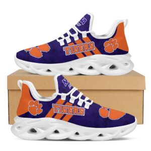 Clemson Tigers Max Soul Shoes Sneakers For Men And Women