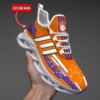Clemson Tigers Max Soul Shoes Sneakers For Men And Women