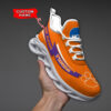Clemson Tigers NCAA Max Soul Shoes Sneakers For Men And Women