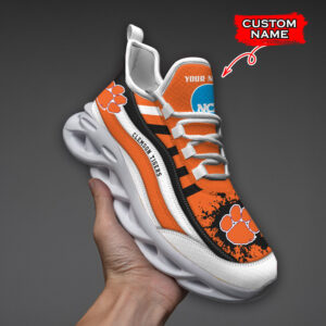 Clemson Tigers NCAA Max Soul Shoes Sneakers For Men And Women