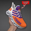 Clemson Tigers NCAA Max Soul Shoes Sneakers For Men And Women