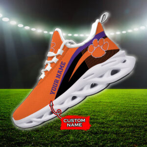 Clemson Tigers NCAA Max Soul Shoes Sneakers For Men And Women