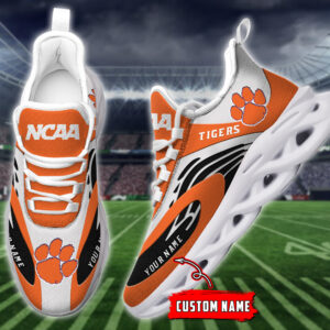 Clemson Tigers NCAA Max Soul Shoes Sneakers For Men And Women