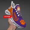 Clemson Tigers NCAA Max Soul Shoes Sneakers For Men And Women