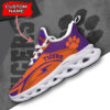 Clemson Tigers NCAA Max Soul Shoes Sneakers For Men And Women