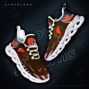Cleveland Browns Max Soul Shoes Sneakers For Men And Women