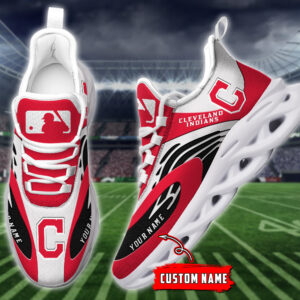 Cleveland Indians MLB Max Soul Shoes Sneakers For Men And Women