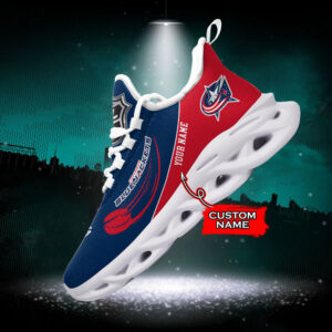 Columbus Blue Jackets NHL Max Soul Shoes Sneakers For Men And Women