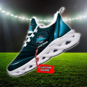 Cronulla-Sutherland Sharks NRL Max Soul Shoes Sneakers For Men And Women
