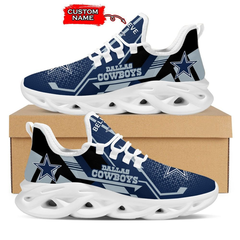 Dallas Cowboys Max Soul Shoes Sneakers For Men And Women Dallas Cowboys Max Soul Shoes Sneakers For Men And Women