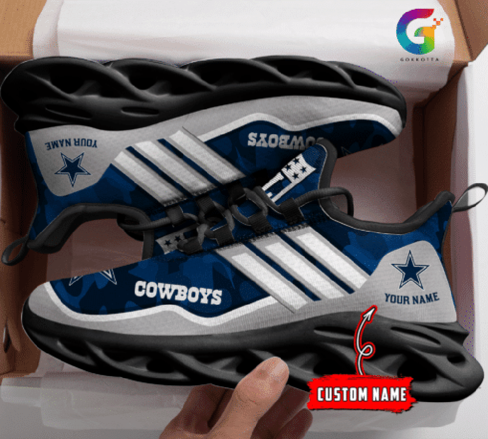 Dallas Cowboys Max Soul Shoes Sneakers For Men And Women Dallas Cowboys Max Soul Shoes Sneakers For Men And Women