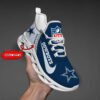 Dallas Cowboys NFL Max Soul Shoes Sneakers For Men And Women