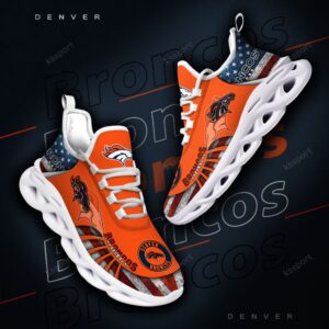 Denver Broncos Max Soul Shoes Sneakers For Men And Women