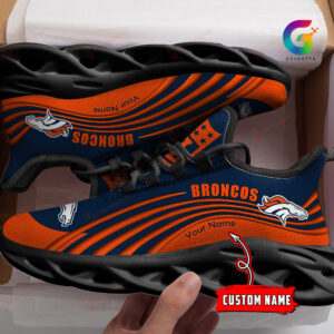Denver Broncos NFL Max Soul Shoes Sneakers For Men And Women