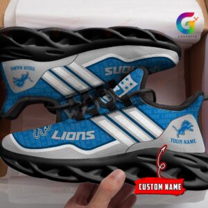 Detroit Lions Max Soul Shoes Sneakers For Men And Women