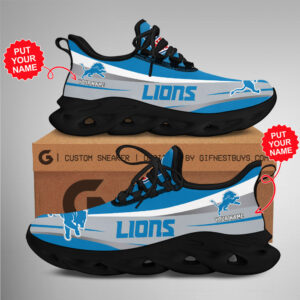 Detroit Lions Max Soul Shoes Sneakers For Men And Women